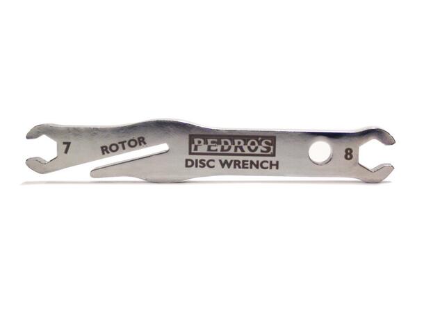 Pedro's Disc Wrench Retteverktøy Stål, 7/8mm, opptil 2.5mm bremseskiver 